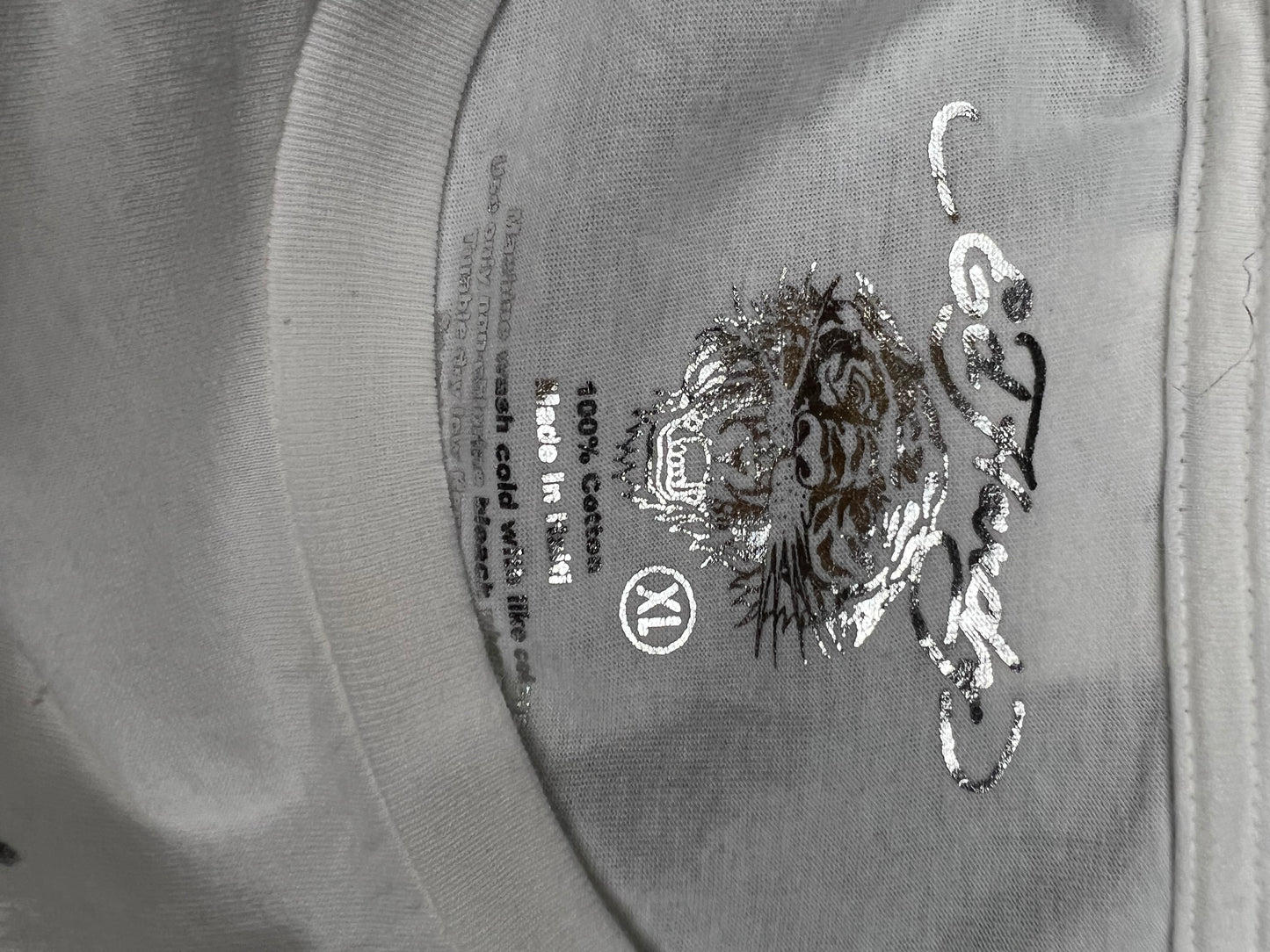 Ed Hardy Embroidered Swarovski Crystal Eagle Shirt T Shirt