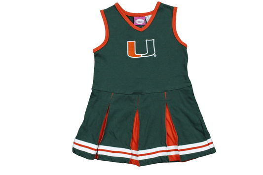 Miami Hurricanes Vintage Toddler Dress