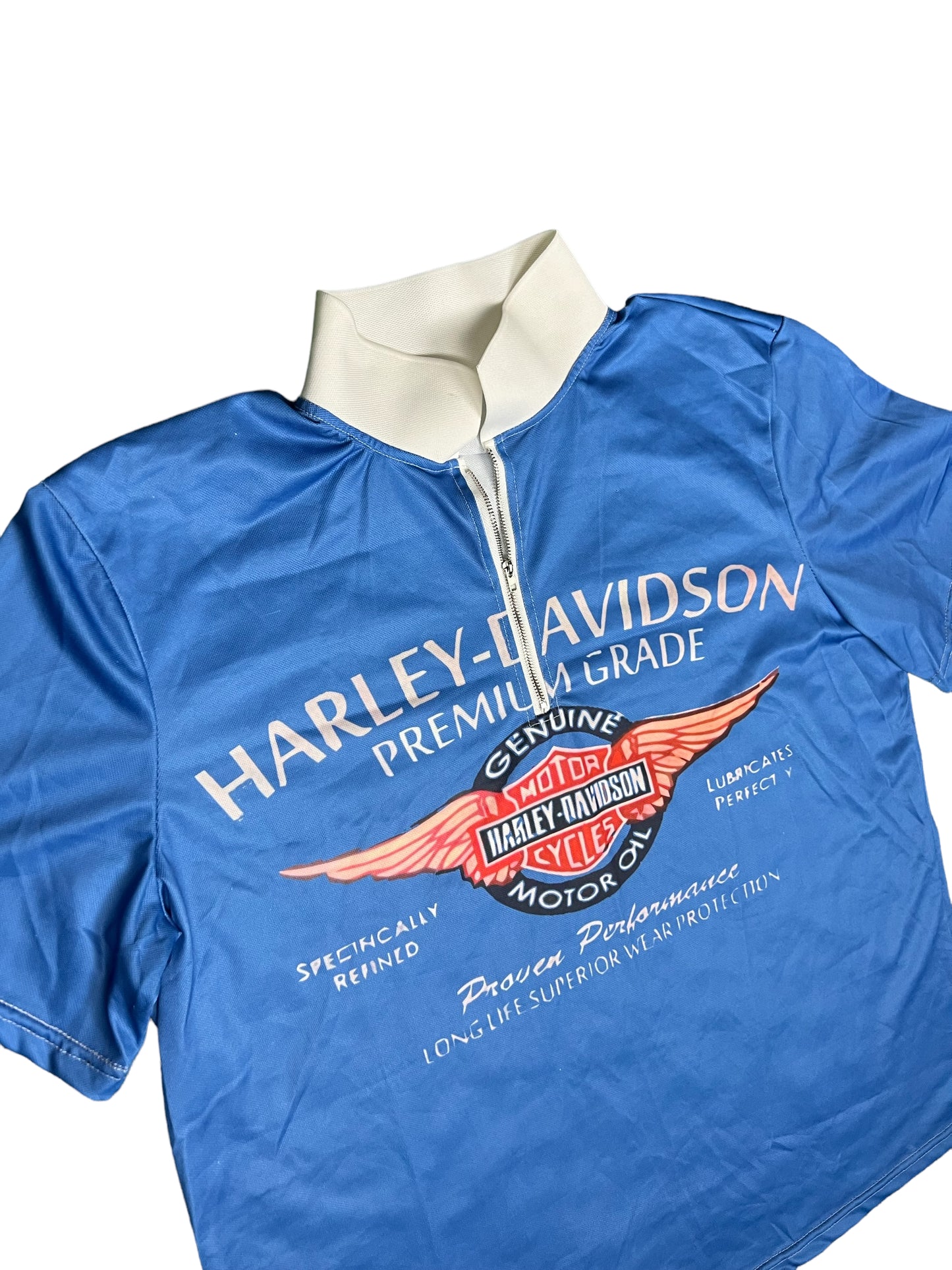 Harley Davidson Biker Mid-Zip